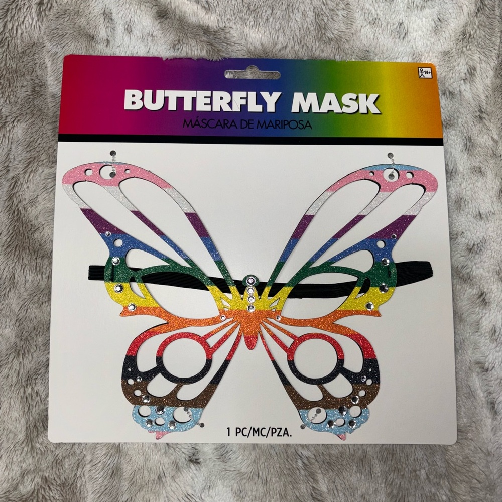 Colorful Butterfly Mask